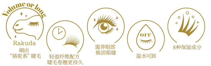 RAKUDA精雕焕眸睫毛膏商品介绍