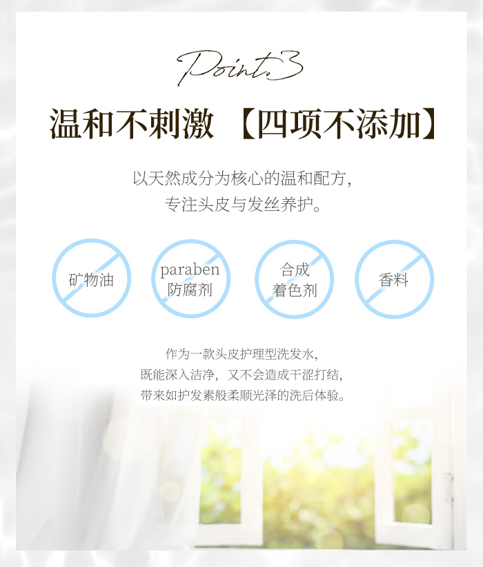 The Chaga薬用头皮护理洗发水商品介绍